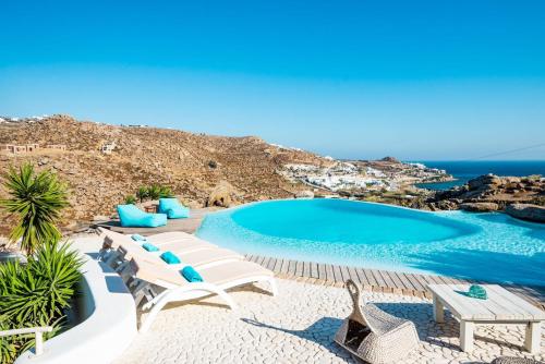 Luxury Villa - Platis Gialos - Pool