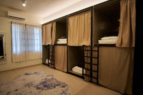 a room with a large closet at Some Place Else in George Town