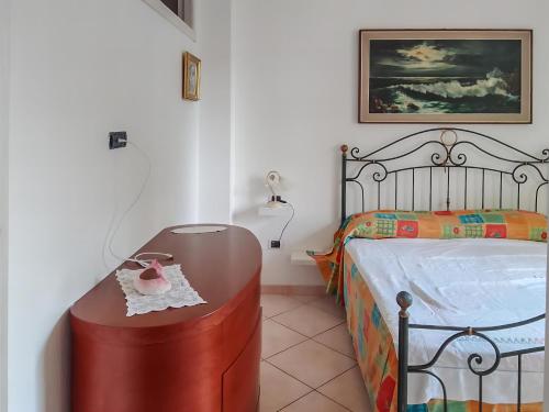 Postel nebo postele na pokoji v ubytování Casa da Zio Cece