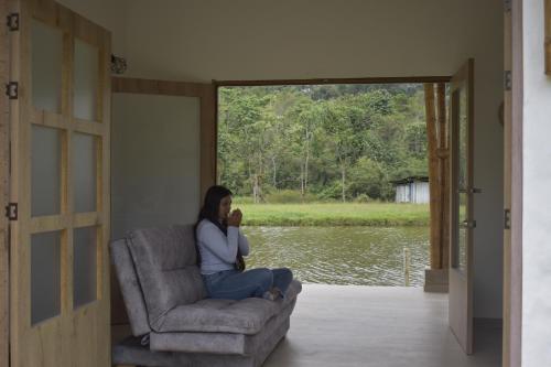 Galeriebild der Unterkunft El Manantial- Cabaña Alas de Cristal in Isnos