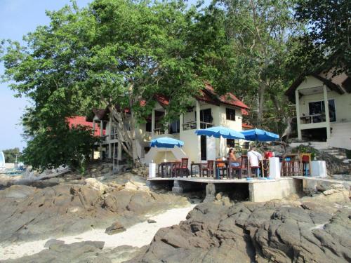 Landskap semula jadi dekat dengan resort