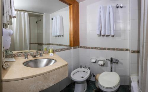 Bilik mandi di Hotel Raices Aconcagua