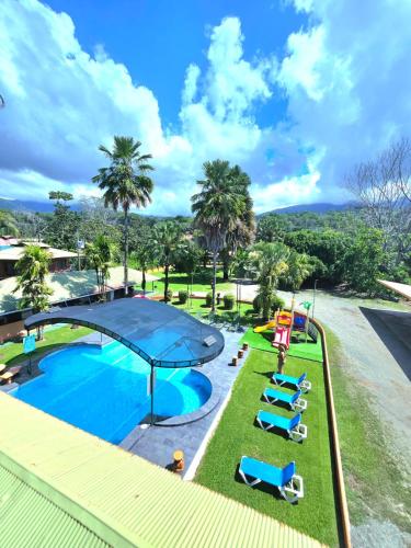 Πισίνα στο ή κοντά στο Apartahotel Playa Luna