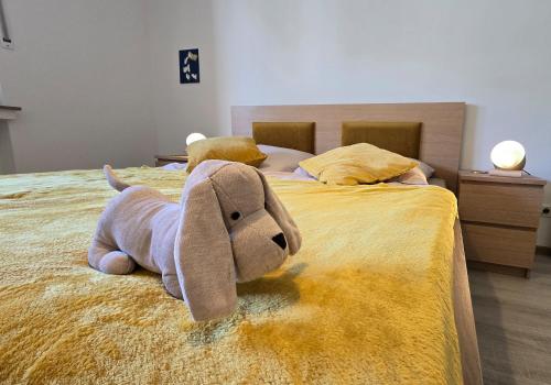 Postel nebo postele na pokoji v ubytování Zentral, Gemütlich, Waldnah
