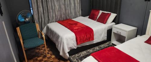 Posteľ alebo postele v izbe v ubytovaní Excel North Accommodation
