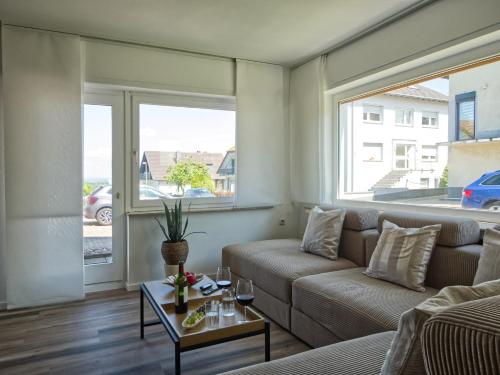 Χώρος καθιστικού στο Hermes Apartments Siebengebirge