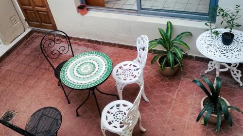 Αίθριο ή υπαίθριος χώρος στο Casa Colibrí