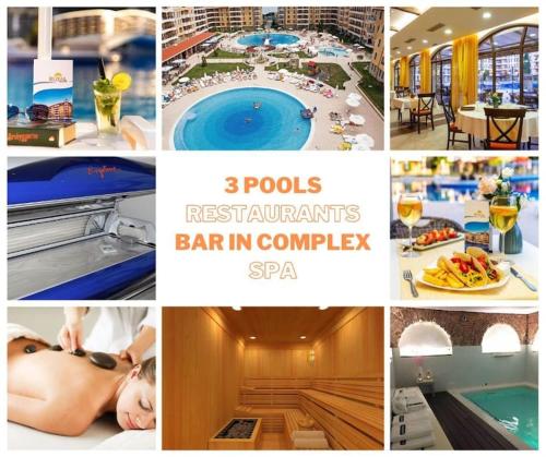 阳光海滩Apartment Lilou - 3 pools, SPA, gym, playgrounds的相册照片