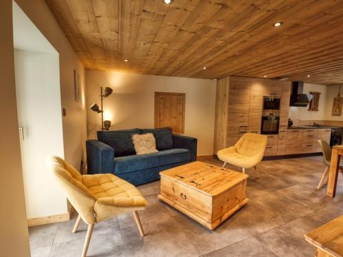 Confort moderne au cœur de Morillon: T2 rénové, proche pistes et loisirs, pour 6 personnes - FR-1-642-89