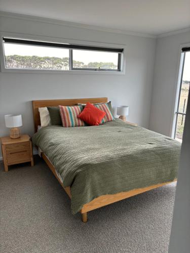 Cama o camas de una habitación en Ocean Yakka, Kangaroo Island