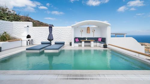 Piscina en o cerca de Dream Villa Santorini