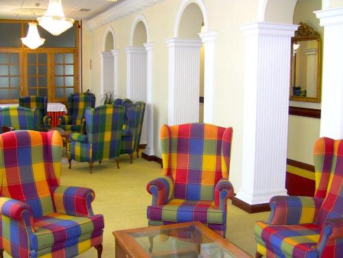 Ruang duduk di Hotel San Camilo