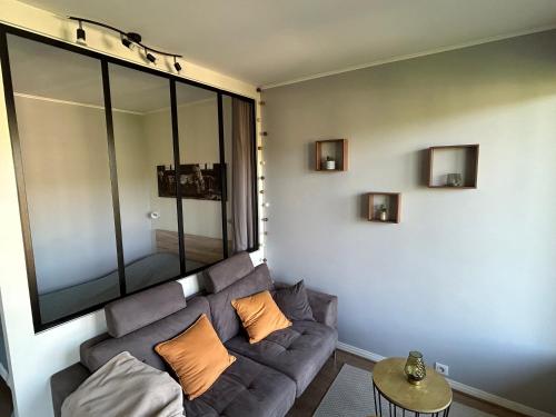 Posezení v ubytování Appartement Talant