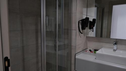 Koupelna v ubytování PARK DEMİRKAPI HOTEL