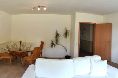 Χώρος καθιστικού στο Appartement Weideblick