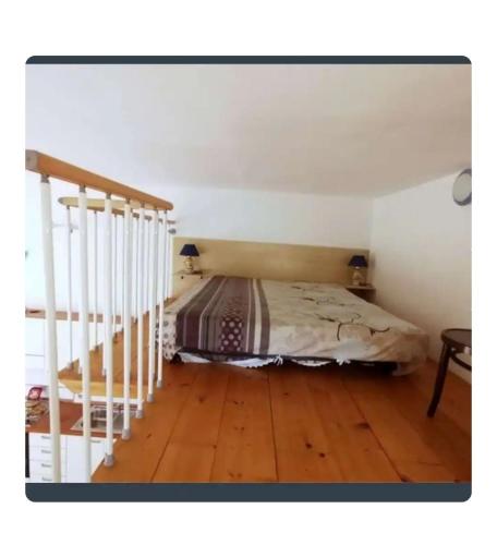 Postel nebo postele na pokoji v ubytování La casina del mare