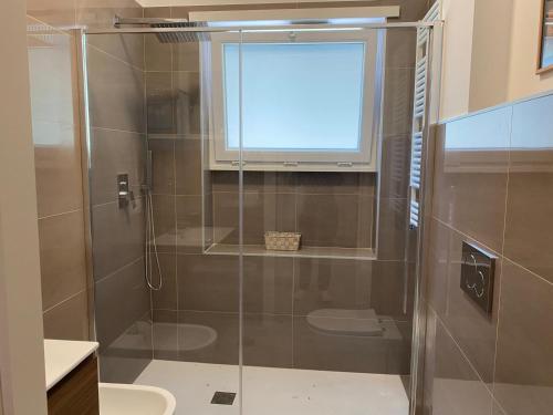 Ένα μπάνιο στο Amber Apartment