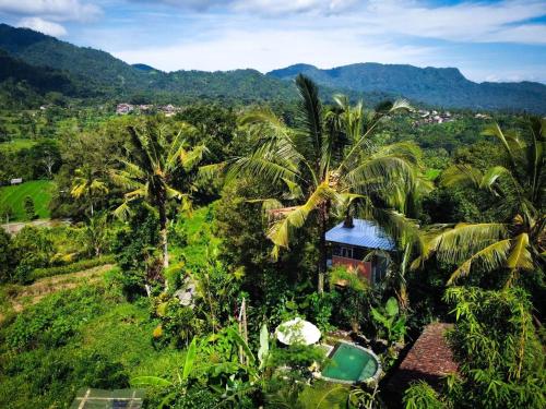 Et luftfoto af Gladak di Uma Bali