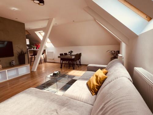 Posezení v ubytování Apartmán VALORI - 100m2