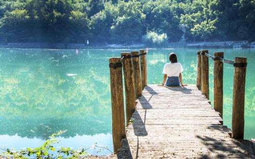 Paesaggio naturale nelle vicinanze della casa vacanze