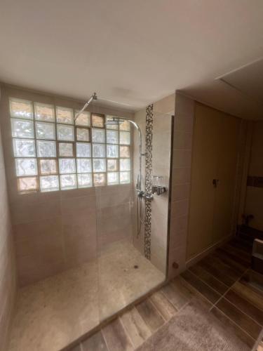 Koupelna v ubytování Chambre d'hôtes