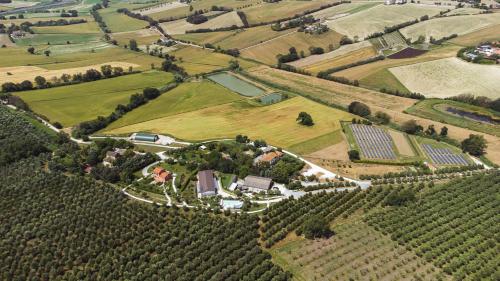 Un paisaje natural cerca de la estancia rural