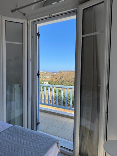 Balkoni atau teres di Marieta's Cycladic Home