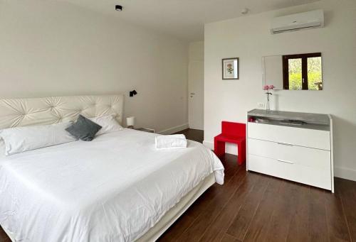 Cama o camas de una habitación en Garda View Apartment