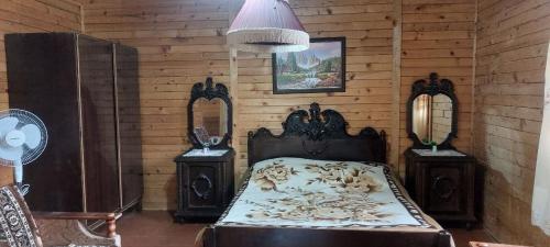 Postel nebo postele na pokoji v ubytování Home near park