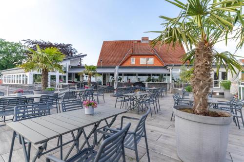 Restaurace v ubytování Hotel Zum Halbmond