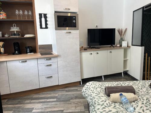 Η κουζίνα ή μικρή κουζίνα στο Cocooning à cognac