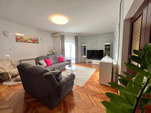 Apartment TiGo - 2 bedrooms, 2 bathrooms, terrace and big garden