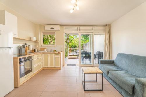 ครัวหรือมุมครัวของ Appartement Macaron Clair