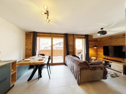 Les Gets : Appartement cosy avec Wi-Fi, parking, linge inclus