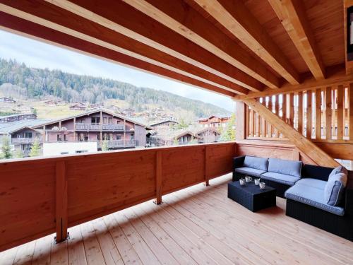 Les Gets : Appartement cosy avec Wi-Fi, parking, linge inclus