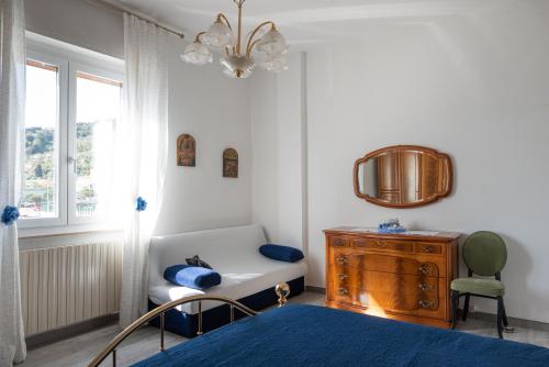Postel nebo postele na pokoji v ubytování Casadelfino