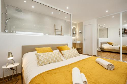 Le Sauvage - Appartement luxe - coursive - terrasse - parking - Village Naturiste
