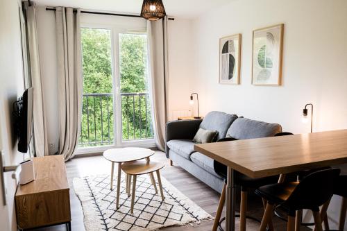 Appartement cosy 5 mins Honfleur piscine terrasse