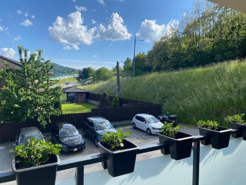 Jardín al aire libre en Airappartment trojizbový byt