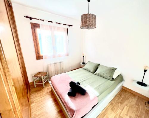 Postel nebo postele na pokoji v ubytování Apartamento en Formigal con vistas