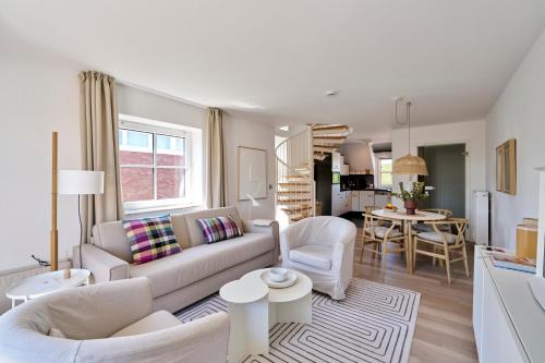 Kuchyň nebo kuchyňský kout v ubytování Haus Nordstrand