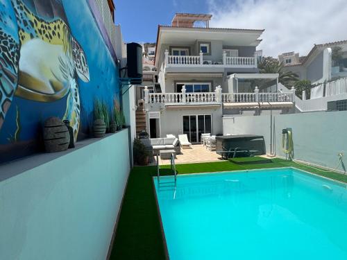Πισίνα στο ή κοντά στο Casa Viva La Vida Arguineguin