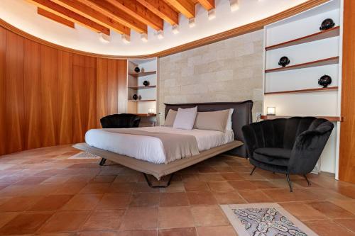 Postel nebo postele na pokoji v ubytování B&B Palazzo Vittoria