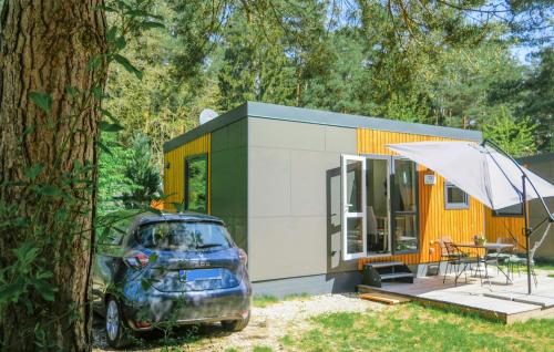 Κήπος έξω από το Tiny Haus 72 Am Brombachsee