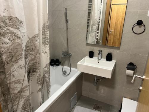 Ένα μπάνιο στο River Apartment