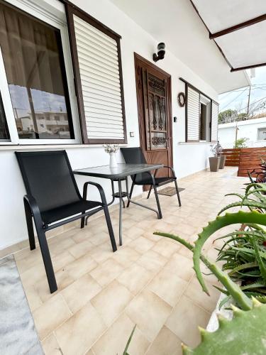 Balkón nebo terasa v ubytování Philoxenia House in Asklipio