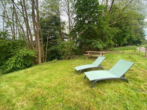 Taman di luar Gîte le Fournil des Vosges