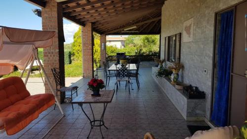 Balkón nebo terasa v ubytování Bed House Floristella