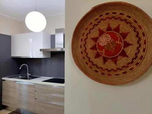 Kuchyň nebo kuchyňský kout v ubytování Villasimius Villa Agorà