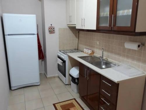 Dapur atau dapur kecil di Jordan House INN